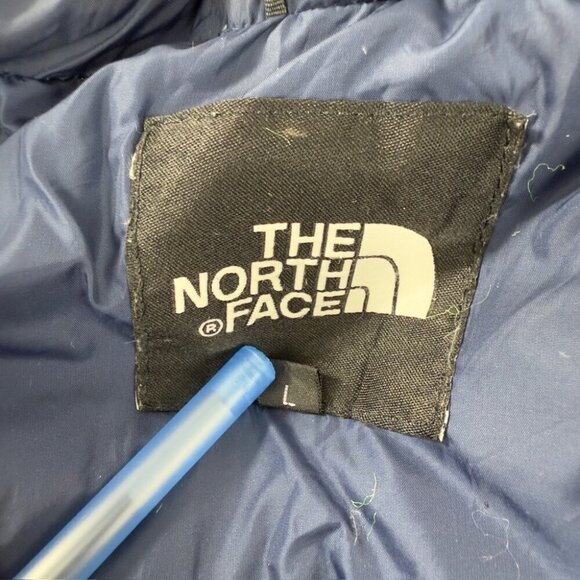 The North Face 700 Fill Red Down Puffer Jacket Men’s Size L - Picture 9 of 16